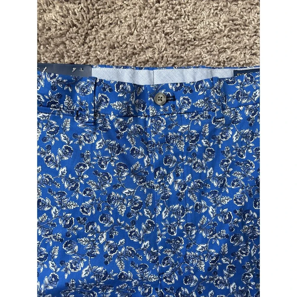 Polo Ralph Lauren Golf Pants Mens 36x30 Blue Floral Tailored Fit New Khakis Pant - Picture 3 of 6